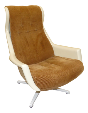 Vintage Galaxy Chair by Alf Svensson and Yngvar Sandström for DUX, 1970s