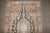 Red Mazlagan Accent Malayer Carpet For Sale - Image 8 of 9