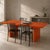 Alfa Table in Glossy Lacquered Wood by Andrea Toffanin for Hood Italia For Sale - Image 4 of 5