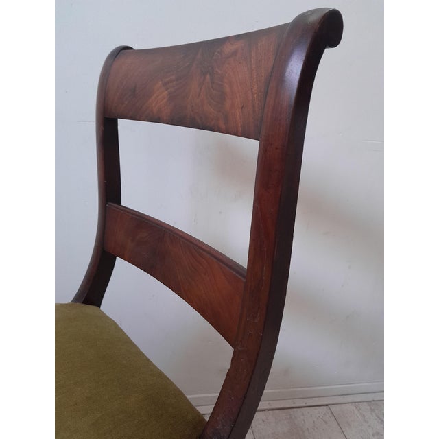 Dutch Biedermeier Sabel Chairs, 19th Century, Set of 2 For Sale - Image 6 of 18