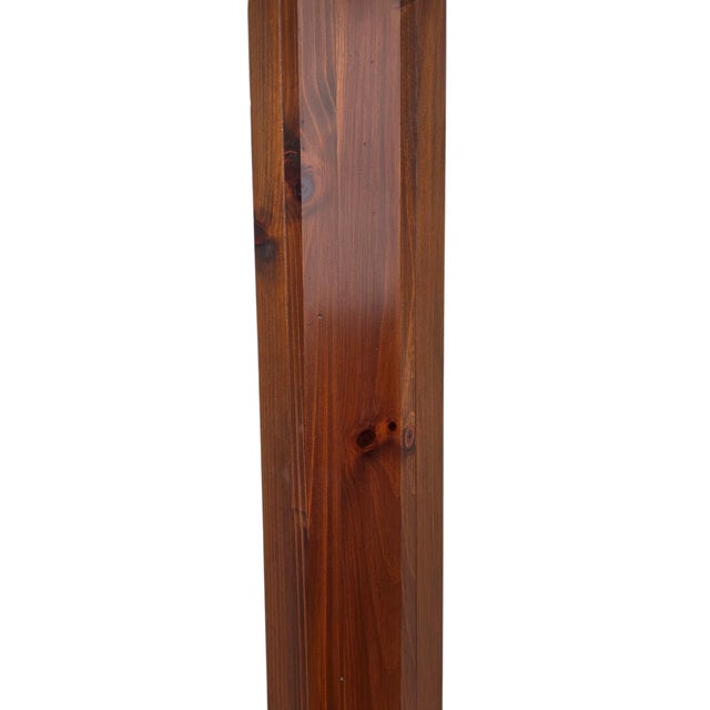 Ethan Allen Country Craftsman Corner Cabinet Shelf Display Knotty Pine Hutch For Sale In Philadelphia - Image 6 of 13