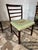 Mid 20th Century Mid 20th Century Set of 8 High Ladder Back Rosewood Tapestry Leg Dining Chairs For Sale - Image 5 of 17