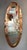 Mid-Century Modern Large Full-Length Mirror Console Pink Glass and Brass by Cristal Art Italy, 1960s For Sale - Image 3 of 12