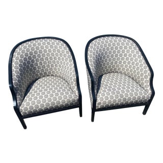 Ward Bennett for Brickel Associates Chair Pair For Sale