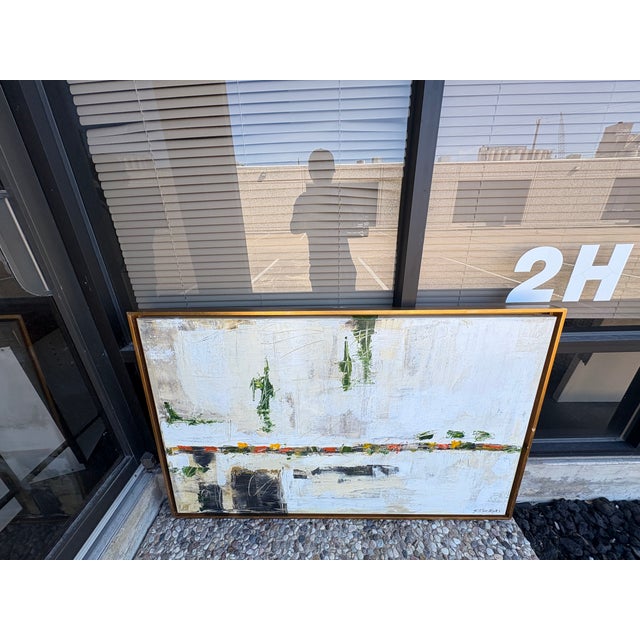 Post-Modern Framed Abstract Painting For Sale - Image 10 of 11