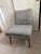 Mid-Century Modern West Elm "Ingrid" Slipper Accent Chair For Sale - Image 3 of 3