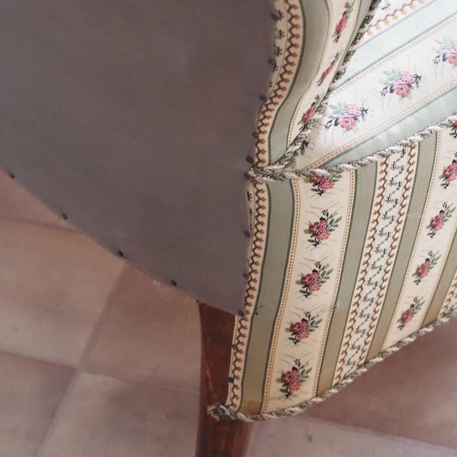 Napoleon III Bench in Walnut, 1880 For Sale - Image 11 of 14