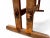 Reclaimed Wood Farmhouse Trestle Harvest Dining Table 60 W For Sale - Image 9 of 9