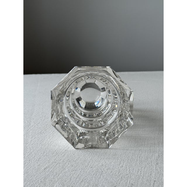 1920s Vintage Art Deco Vase by Josef Hoffmann for Ludwig Moser Bohemia, 1920s For Sale - Image 5 of 9