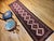 1900 - 1909 Vintage Persian Malayer Runner Rug, Hand-Knotted Wool, Geometric Pattern, 3x10, Ivory & Red For Sale - Image 5 of 15