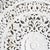 Vintage large hand carved teak wood panel. Beautiful floral designs painted bright white. Amazing piece used as a...