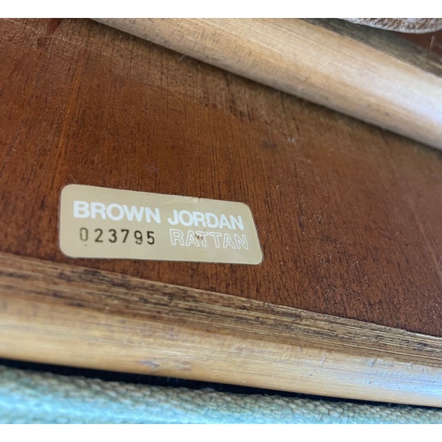 Caned Rattan Bentwood Swivel Chairs and Table Set of 5- Circa 1970s For Sale - Image 15 of 15