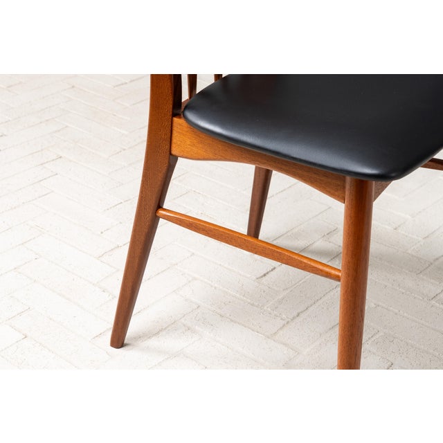 Mid-20th Century Teak Hornslet Dining Chairs - Set of 6 For Sale - Image 14 of 17