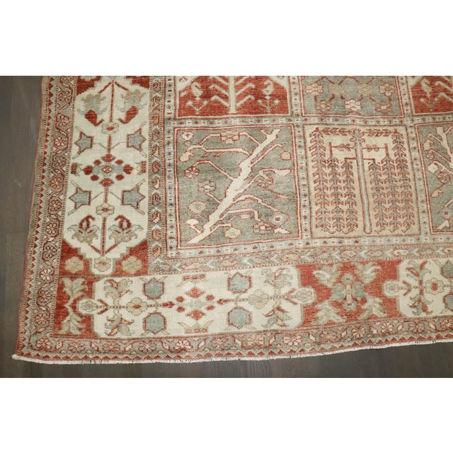 Early 20th Century Zabihi Collection Willow Tree Persian Kurd Bakhtiari Runner - 3'6" x 10'10" For Sale In New York - Image 6 of 8