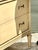 Cream Vintage Distressed Greek Key Chest of Drawers For Sale - Image 8 of 12