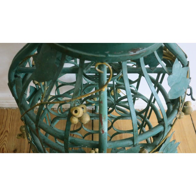 Mid-Century Modern Boho Florentine Vine-Leaf Domed Wine Rack, 1960s For Sale - Image 5 of 18