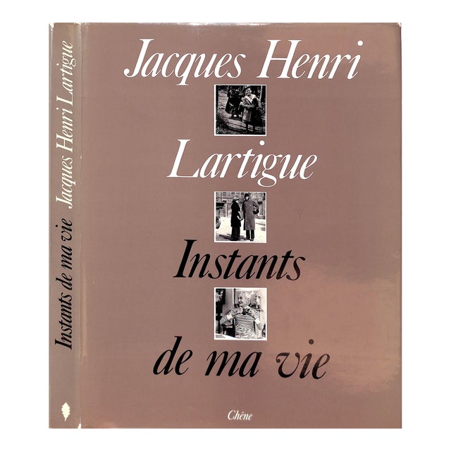 "Instants De Ma Vie" Book 1973 Lartigue, Jacques Henri For Sale
