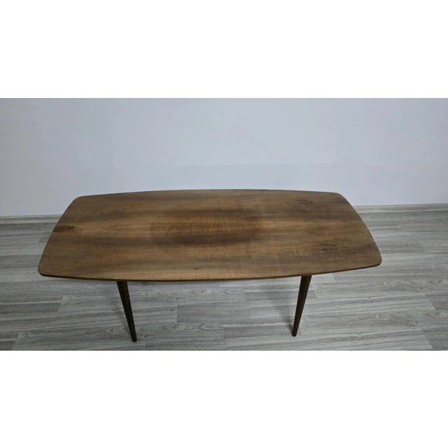Brown Mid-Century Coffee Table For Sale - Image 8 of 12