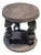 Superb Rare African Maternity Baga Stool/Table Guinea 16" H For Sale