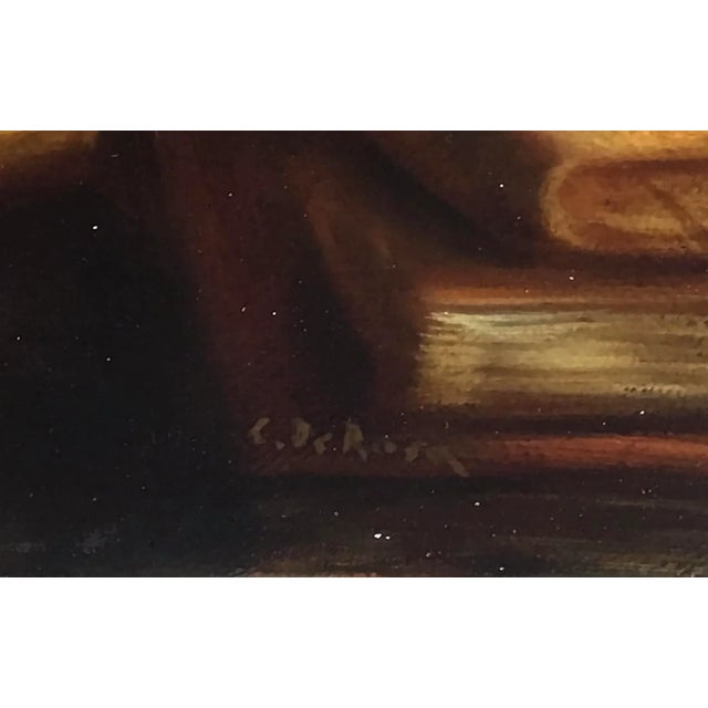 After Caravaggio, Youth and Wisdom, 2007, Oil on Canvas, Framed For Sale - Image 9 of 10