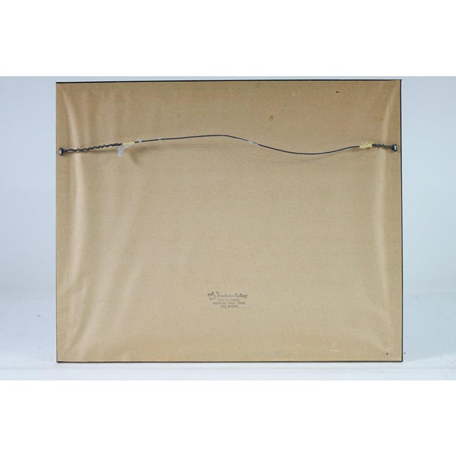 Vintage Framed Watercolor Landscape Painting – Pastoral Scene Charming vintage watercolor painting depicting a tranquil...