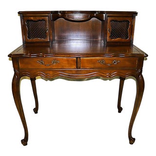 1980s Hammary French Country Writing Desk For Sale