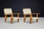 Italian Pine and Woven Cord Lounge Chairs, 1970s, Set of 2 For Sale - Image 9 of 17