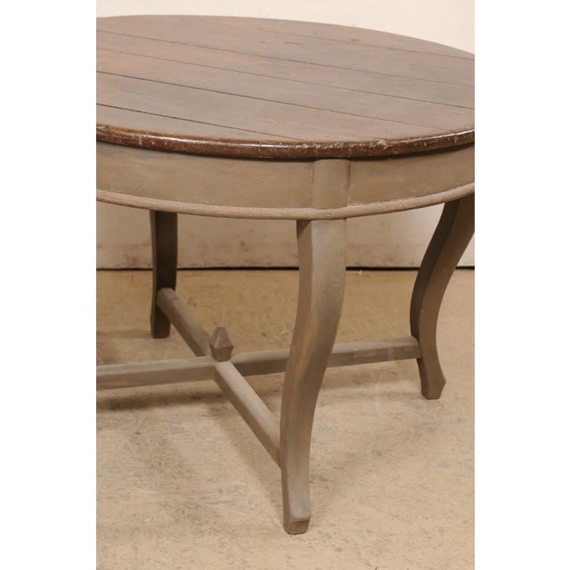 19th Century Brazilian Peroba Wood Center Table For Sale - Image 10 of 10
