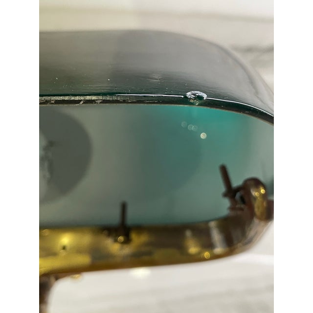 Antique Original Emeralite Green Banker/Piano/Library/Desk Lamp #8734 For Sale - Image 10 of 12