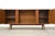 Brown Mid Century Walnut Credenza For Sale - Image 8 of 9