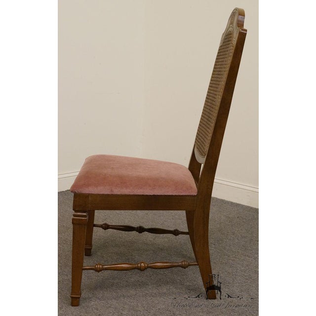 Late 20th Century Vintage Bernhardt Furniture Italian Neoclassical Cane