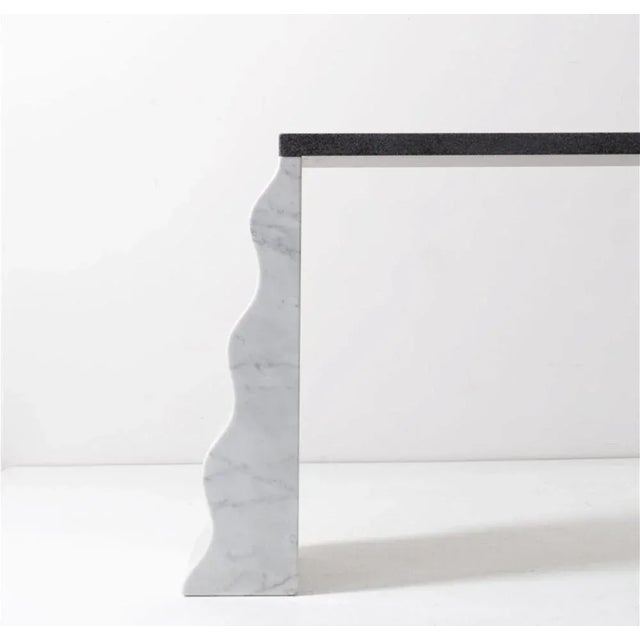 Ettore Sottsass Montenegro Console Table by Ettore Sottsass for Ultima Edizioni, 1980s For Sale - Image 4 of 5