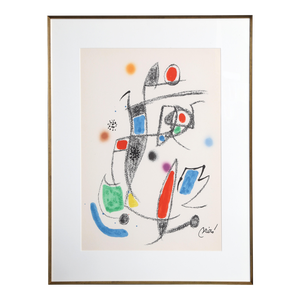 Maravillas Con Variaciones Acrosticas en El Jardin De Miro (Number 12), Lithograph by Joan Miro