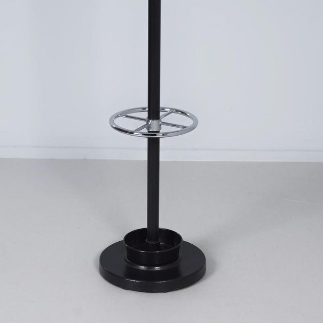 Metal Model 1016 Coat Rack in Chrome and Black Steel by W.H. Gispen for Dutch Originals, 2010s For Sale - Image 7 of 9