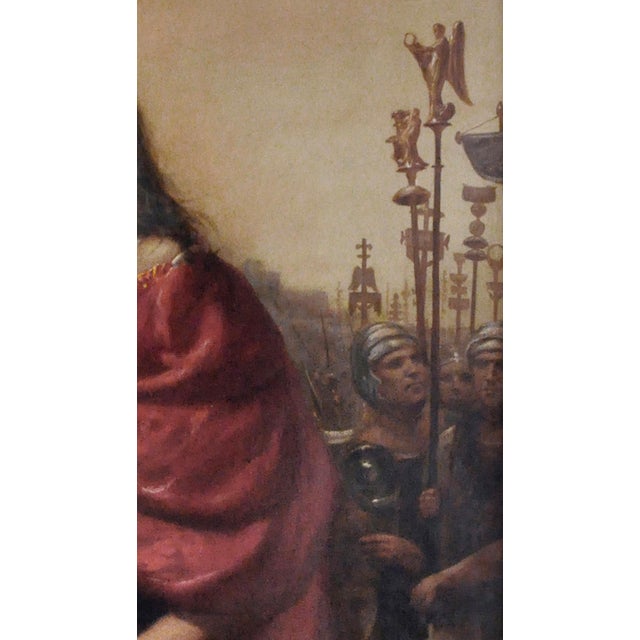 Maxmilian Ciccone, Alexander the Great, Oil on Canvas, Framed For Sale - Image 3 of 7