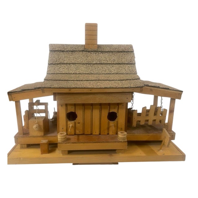 1980s Executive Birdhouse Solid Wood For Sale - Image 9 of 12