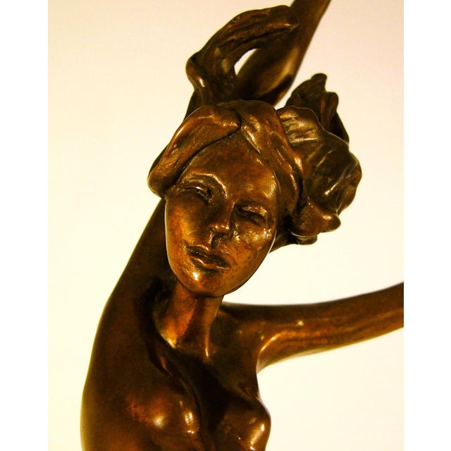 Late 20th Century Bronze Sculpture of Dancer "Ariel" For Sale In San Diego - Image 6 of 12