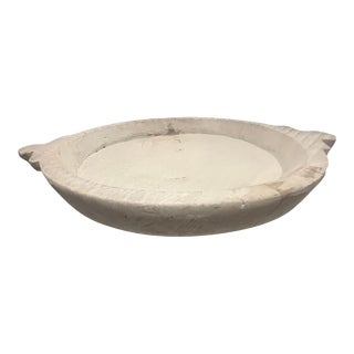 Vintage Wooden Parat Bowl For Sale