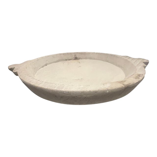 Vintage Wooden Parat Bowl For Sale