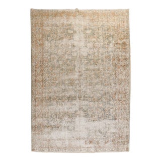 Worn Vintager Turkish Rug, 6'11'' X 9'10'' For Sale