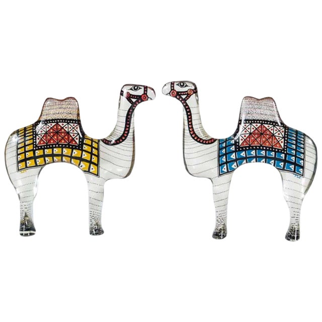 Camel Sculptures by Abraham Palatnik, 1970s, Set of 2 For Sale