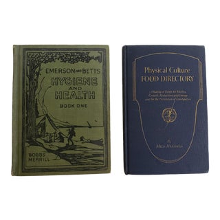 1920s Wellness & Health Books- Set of 2 For Sale