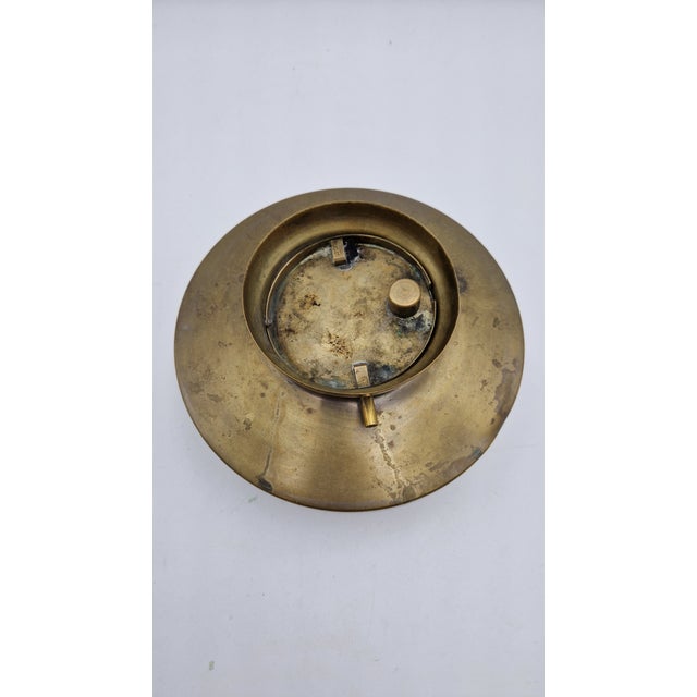1950s Brass Ashtray by Luigi Caccia Dominioni for Azucena, 1960s For Sale - Image 5 of 18