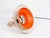 Copper Vintage Aluminum Pendant Lamp, 1970s For Sale - Image 8 of 11