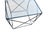 Vintage Wrought Iron Rods Xo Side End Table Attributed to Frederic Weinberg MCM For Sale - Image 13 of 17