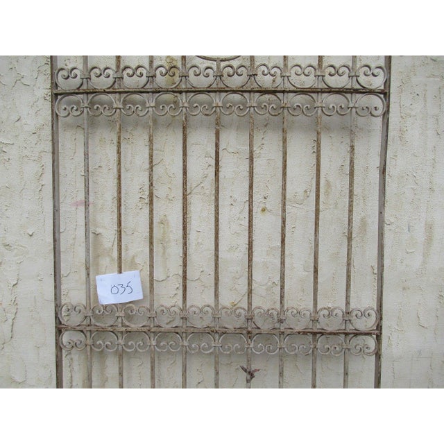 Antique Victorian Iron Gate For Sale - Image 4 of 6