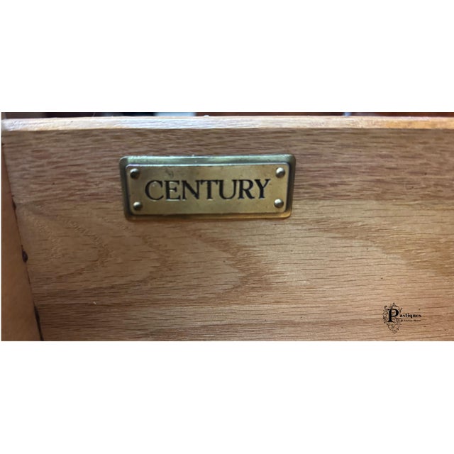 Vintage Century Chippendale Style Mahogany China / Display Cabinet For Sale - Image 9 of 10