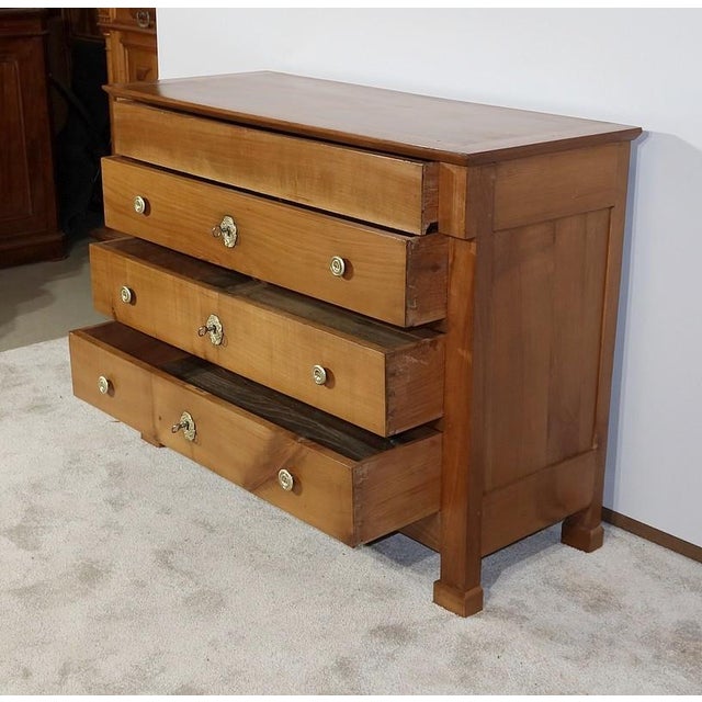 Small Directory Style Dresser in Cherry, Early 19th Century For Sale - Image 4 of 18