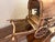 Wood Vintage 1940s Adirondack Western Twig and Bark Handmade Covered Wagon Folk Art With Four Handcarved Wooden Horses and Two Drivers Figures For Sale - Image 7 of 12