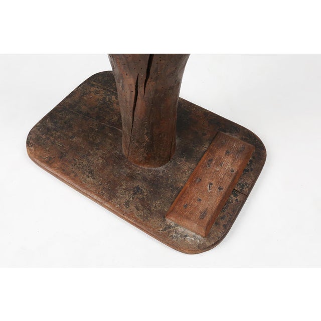 Wooden Stool with Tree Branch Legs, France, 1850s For Sale - Image 11 of 12